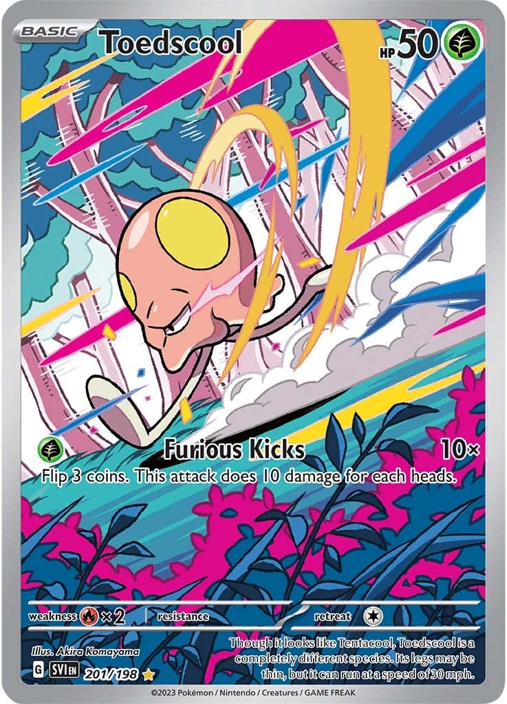 Toedscool (201/198) [Scarlet & Violet: Base Set] | Exor Games Summserside