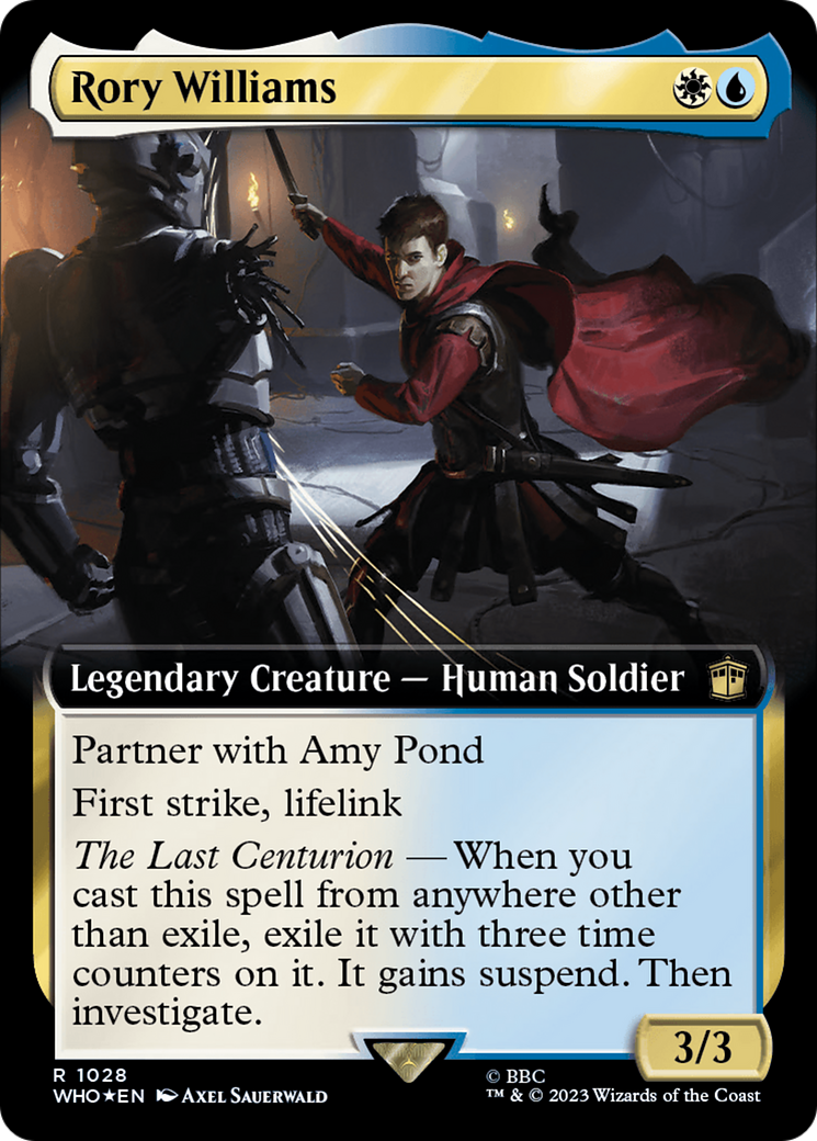 Rory Williams (Extended Art) (Surge Foil) [Doctor Who] | Exor Games Summserside