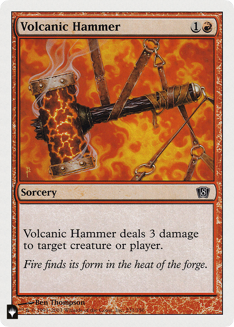 Volcanic Hammer [The List Reprints] | Exor Games Summserside