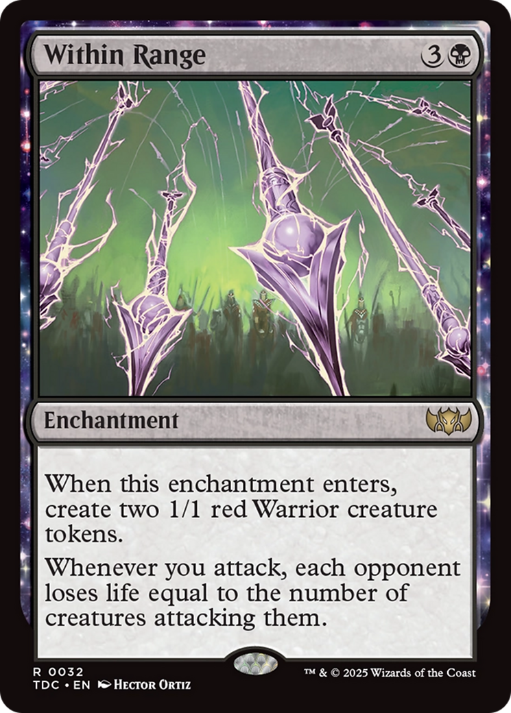 Within Range [Tarkir: Dragonstorm Commander] | Exor Games Summserside