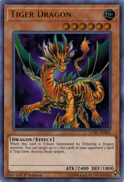 Tiger Dragon [LCKC-EN069] Ultra Rare | Exor Games Summserside
