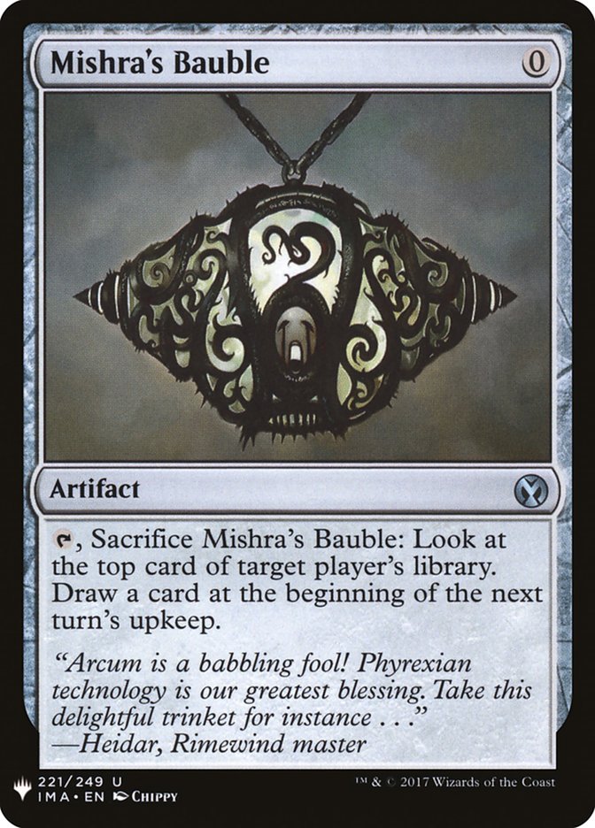 Mishra's Bauble [Mystery Booster] | Exor Games Summserside