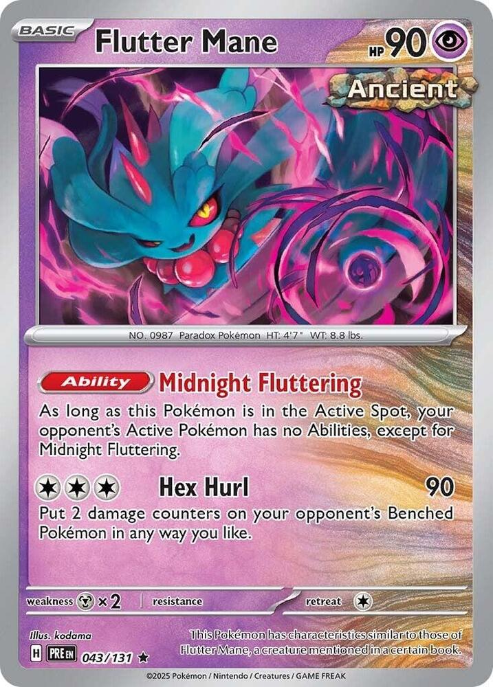 Flutter Mane (043/131) [Scarlet & Violet: Prismatic Evolutions] | Exor Games Summserside