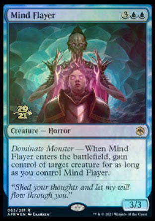 Mind Flayer [Dungeons & Dragons: Adventures in the Forgotten Realms Prerelease Promos] | Exor Games Summserside