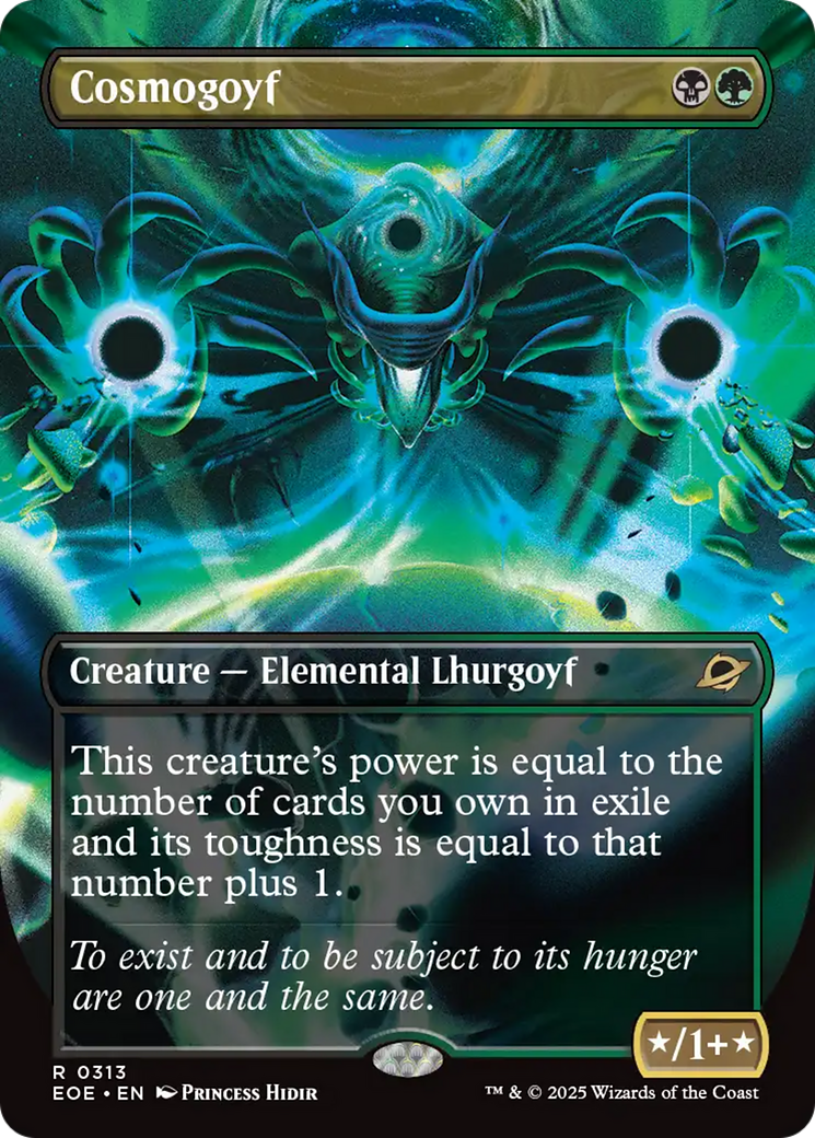 Cosmogoyf (Borderless) [Edge of Eternities] | Exor Games Summserside