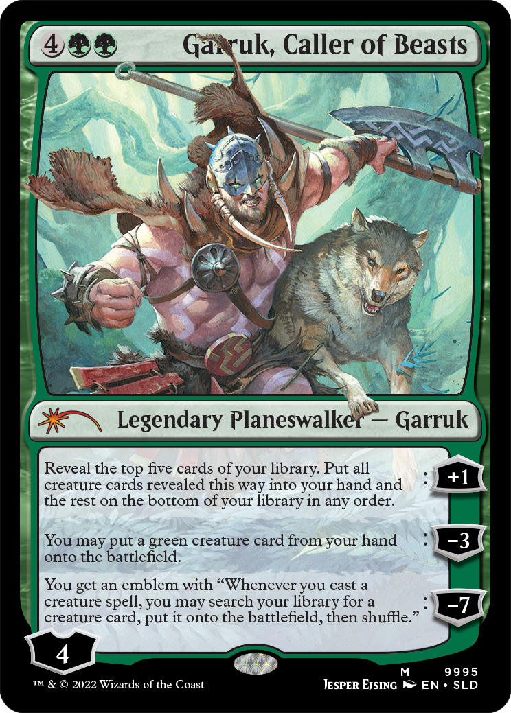 Garruk, Caller of Beasts [Secret Lair Drop Series] | Exor Games Summserside