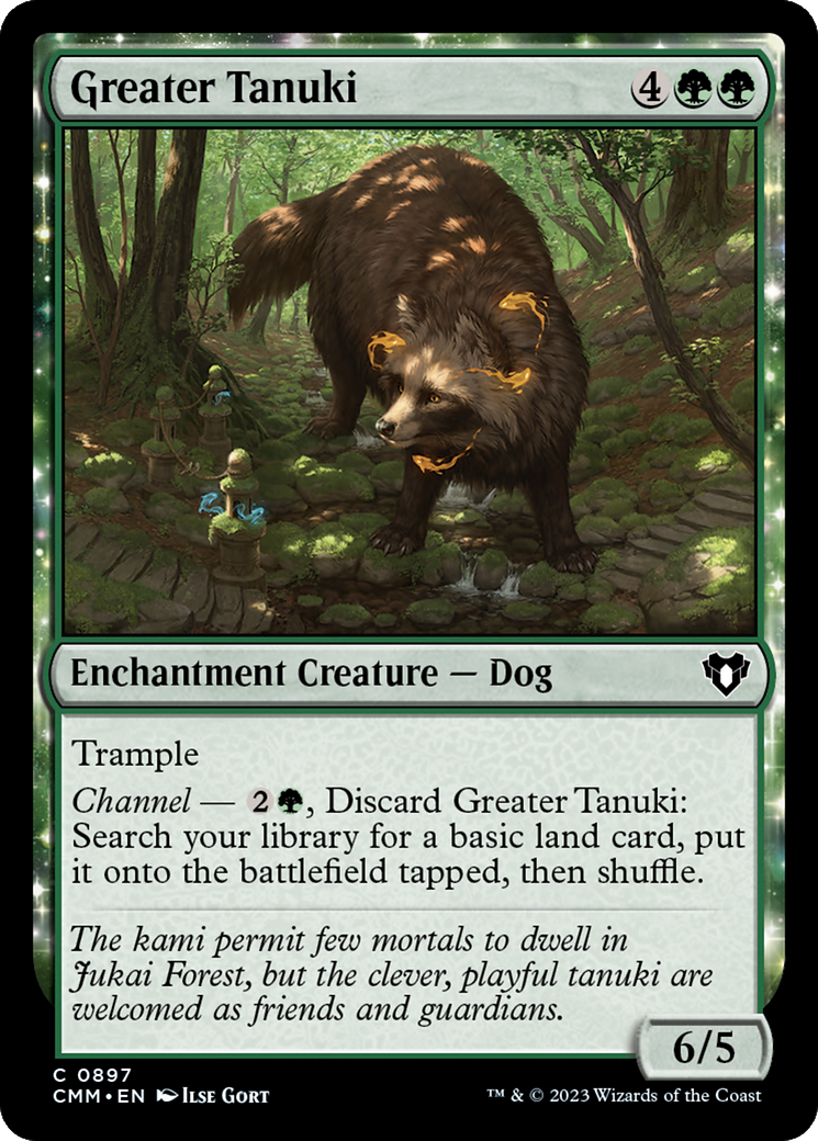 Greater Tanuki [Commander Masters] | Exor Games Summserside