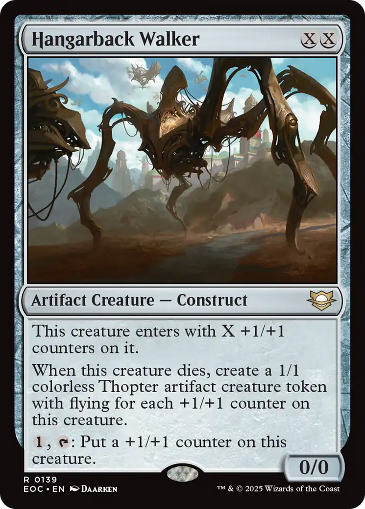 Hangarback Walker [Edge of Eternities Commander] | Exor Games Summserside