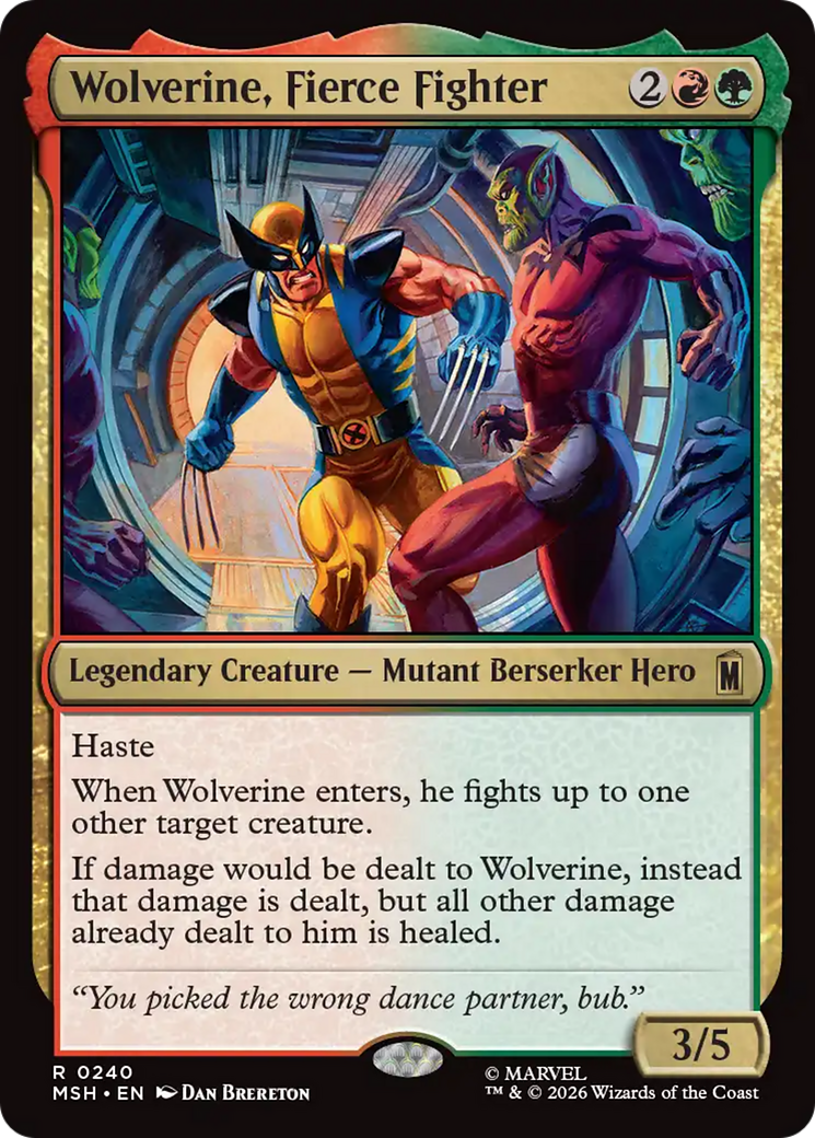 Wolverine, Fierce Fighter [Marvel Super Heroes] | Exor Games Summserside