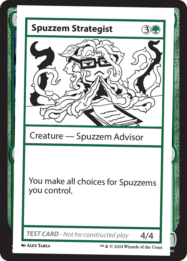 Spuzzem Strategist [Mystery Booster 2 Playtest Cards] | Exor Games Summserside