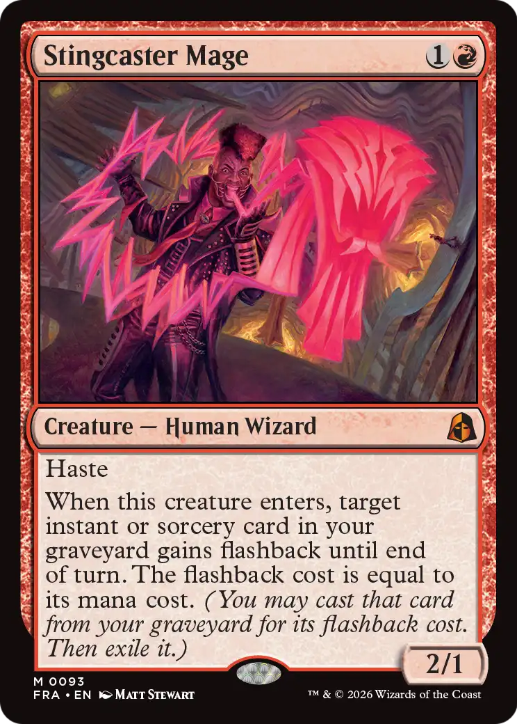 Stingcaster Mage [Reality Fracture] | Exor Games Summserside