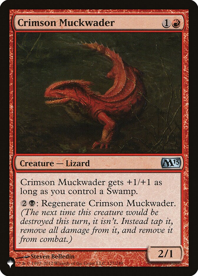 Crimson Muckwader [The List] | Exor Games Summserside