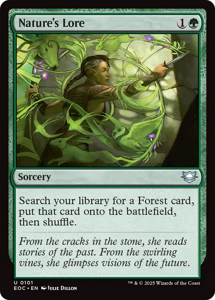 Nature's Lore [Edge of Eternities Commander] | Exor Games Summserside
