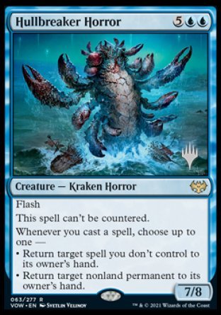 Hullbreaker Horror (Promo Pack) [Innistrad: Crimson Vow Promos] | Exor Games Summserside