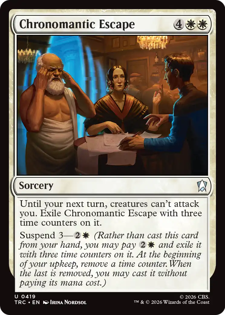 Chronomantic Escape (Surge Foil) [Star Trek Commander] | Exor Games Summserside