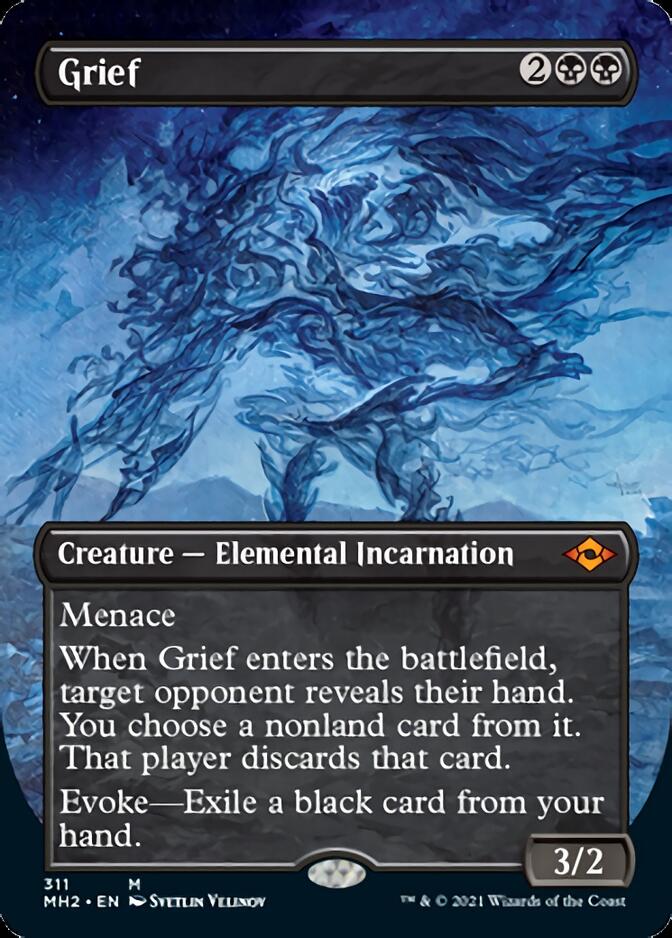 Grief (Borderless Alternate Art) [Modern Horizons 2] | Exor Games Summserside