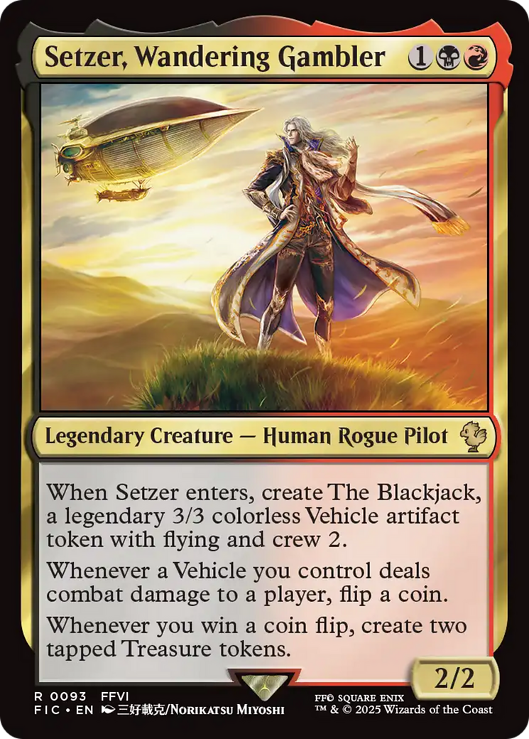 Setzer, Wandering Gambler [FINAL FANTASY Commander] | Exor Games Summserside