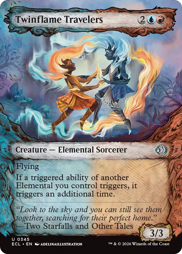 Twinflame Travelers (Showcase) [Lorwyn Eclipsed] | Exor Games Summserside