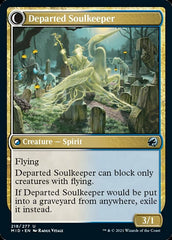 Devoted Grafkeeper // Departed Soulkeeper [Innistrad: Midnight Hunt] | Exor Games Summserside