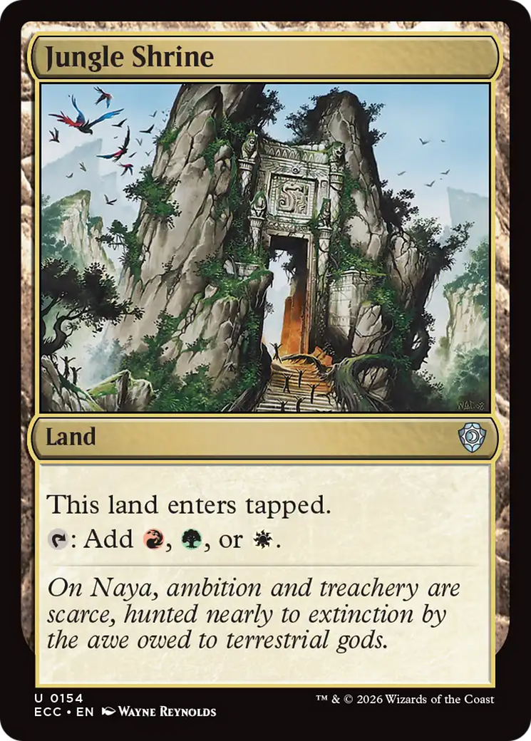 Jungle Shrine [Lorwyn Eclipsed Commander] | Exor Games Summserside