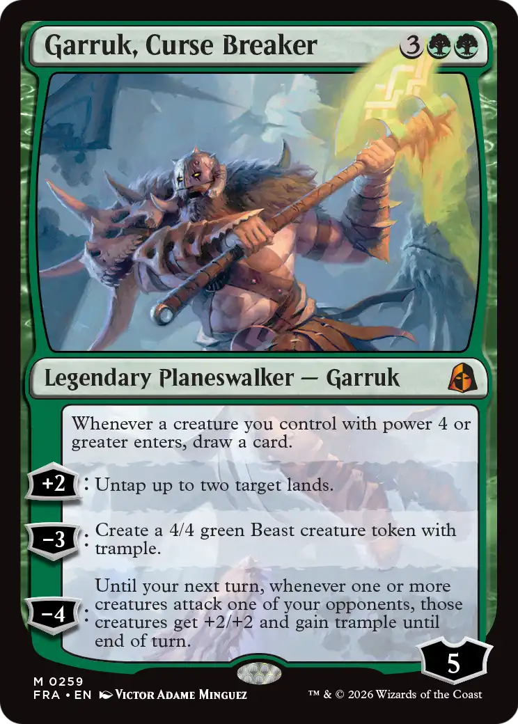Garruk, Curse Breaker [Reality Fracture] | Exor Games Summserside