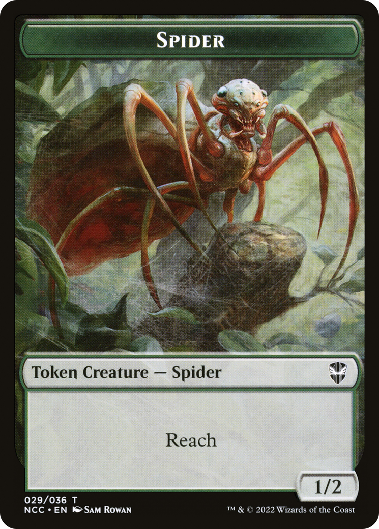 Treasure // Spider Double-Sided Token [The List] | Exor Games Summserside