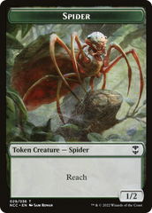 Treasure // Spider Double-Sided Token [The List] | Exor Games Summserside