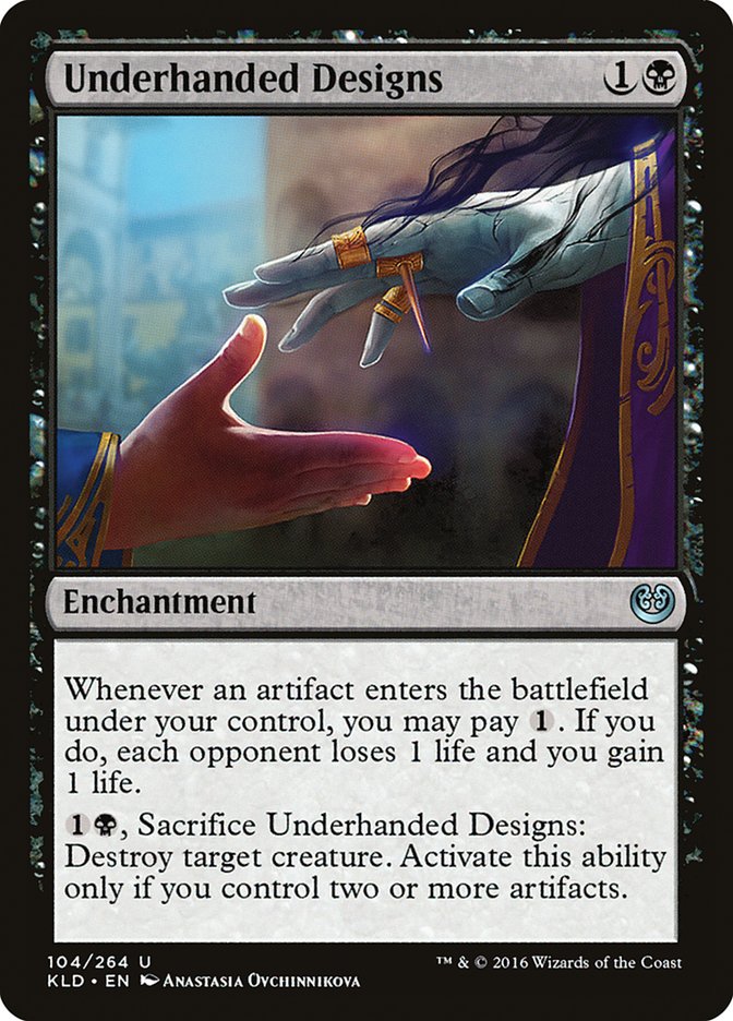 Underhanded Designs [Kaladesh] | Exor Games Summserside