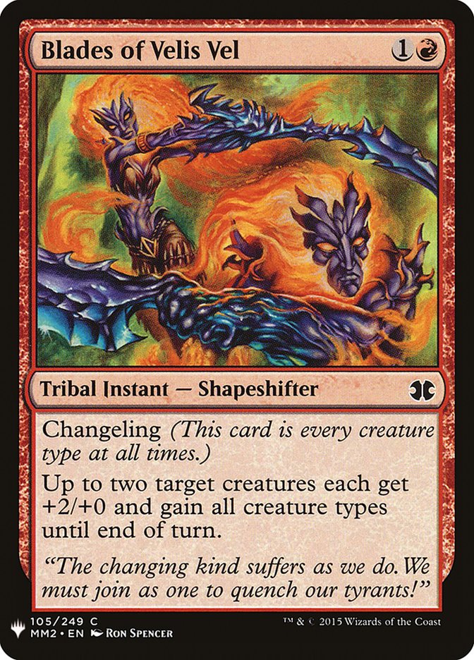 Blades of Velis Vel [Mystery Booster] | Exor Games Summserside