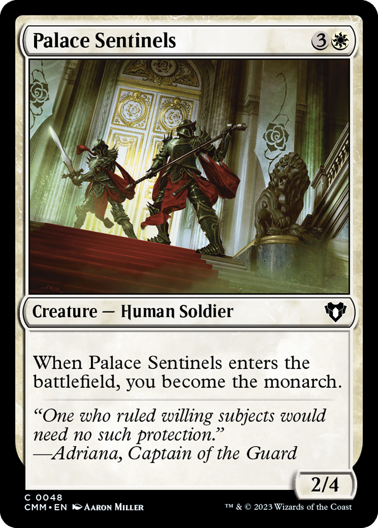 Palace Sentinels [Commander Masters] | Exor Games Summserside
