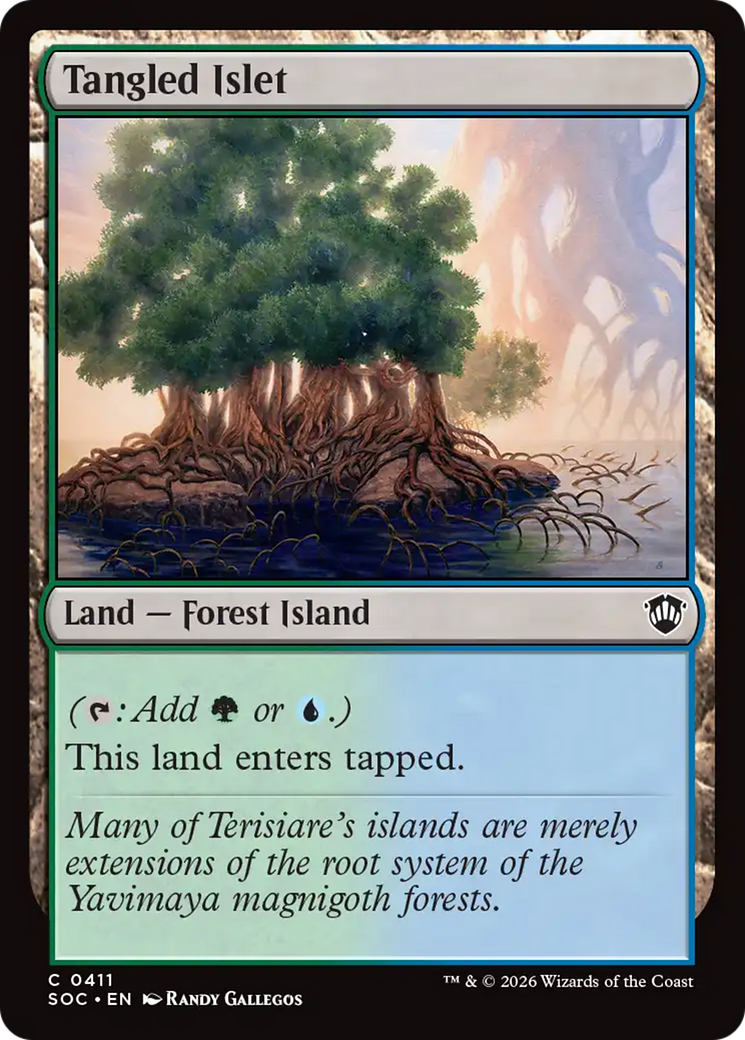 Tangled Islet [Secrets of Strixhaven Commander] | Exor Games Summserside