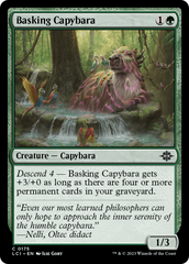 Basking Capybara [The Lost Caverns of Ixalan] | Exor Games Summserside