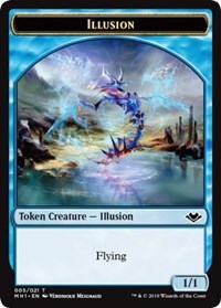 Illusion (005) // Myr (019) Double-Sided Token [Modern Horizons Tokens] | Exor Games Summserside