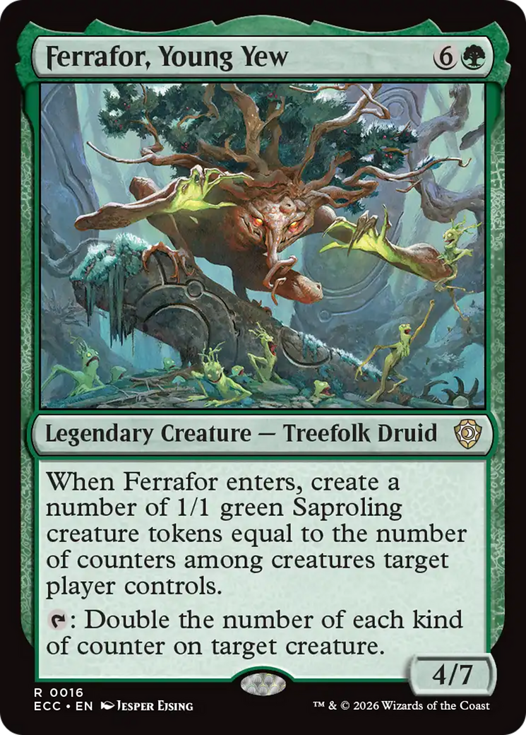 Ferrafor, Young Yew [Lorwyn Eclipsed Commander] | Exor Games Summserside