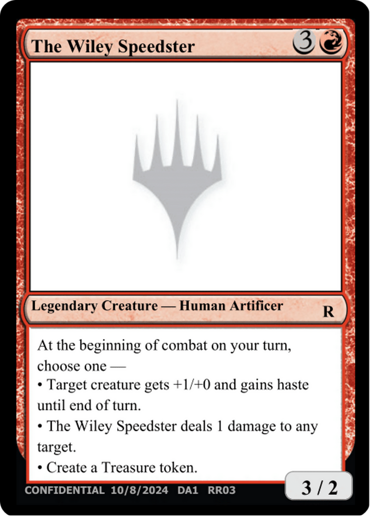 The Wiley Speedster [Unknown Event] | Exor Games Summserside