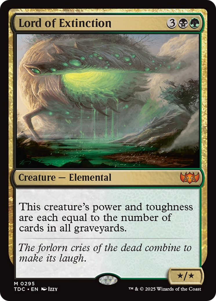 Lord of Extinction [Tarkir: Dragonstorm Commander] | Exor Games Summserside