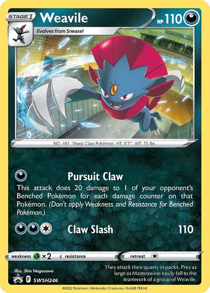 Weavile (SWSH246) [Sword & Shield: Black Star Promos] | Exor Games Summserside