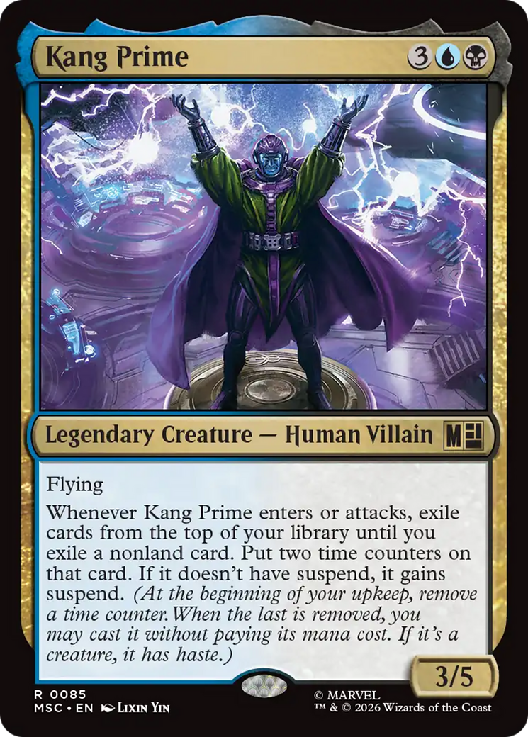 Kang Prime (Surge Foil) [Marvel Super Heroes Commander] | Exor Games Summserside