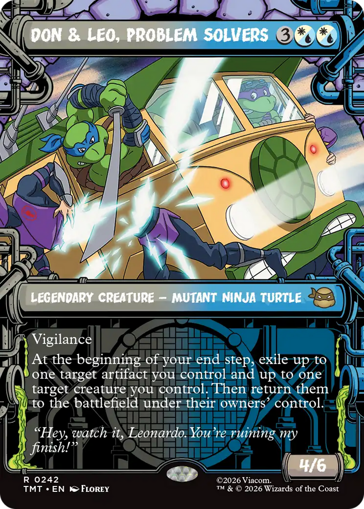 Don & Leo, Problem Solvers (Showcase) [Teenage Mutant Ninja Turtles] | Exor Games Summserside