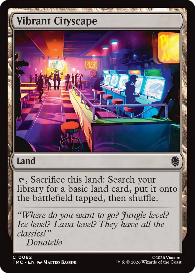Vibrant Cityscape [Teenage Mutant Ninja Turtles Commander] | Exor Games Summserside