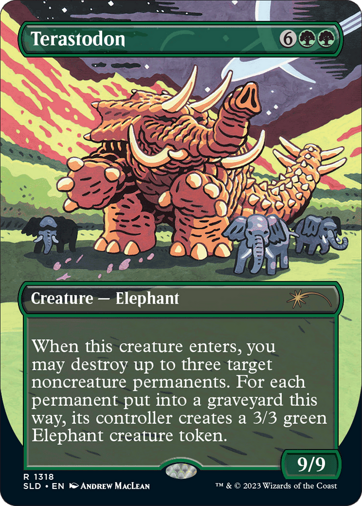 Terastodon (Rainbow Foil) [Secret Lair Drop Series] | Exor Games Summserside