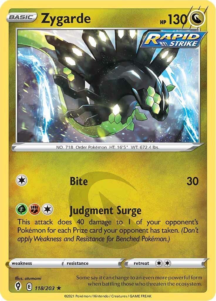 Zygarde (118/203) [Sword & Shield: Evolving Skies] | Exor Games Summserside