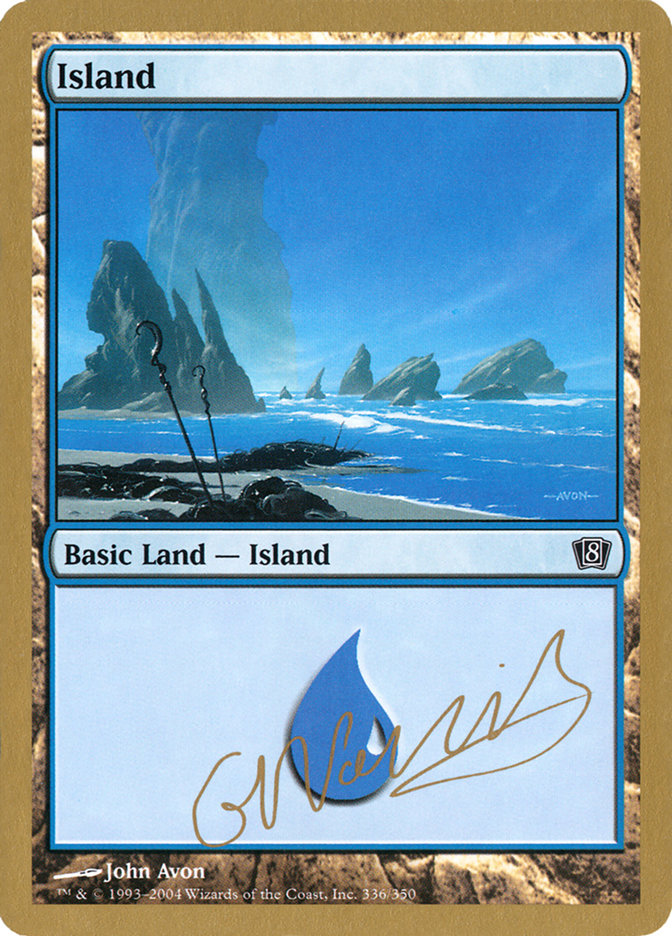 Island (gn336) (Gabriel Nassif) [World Championship Decks 2004] | Exor Games Summserside