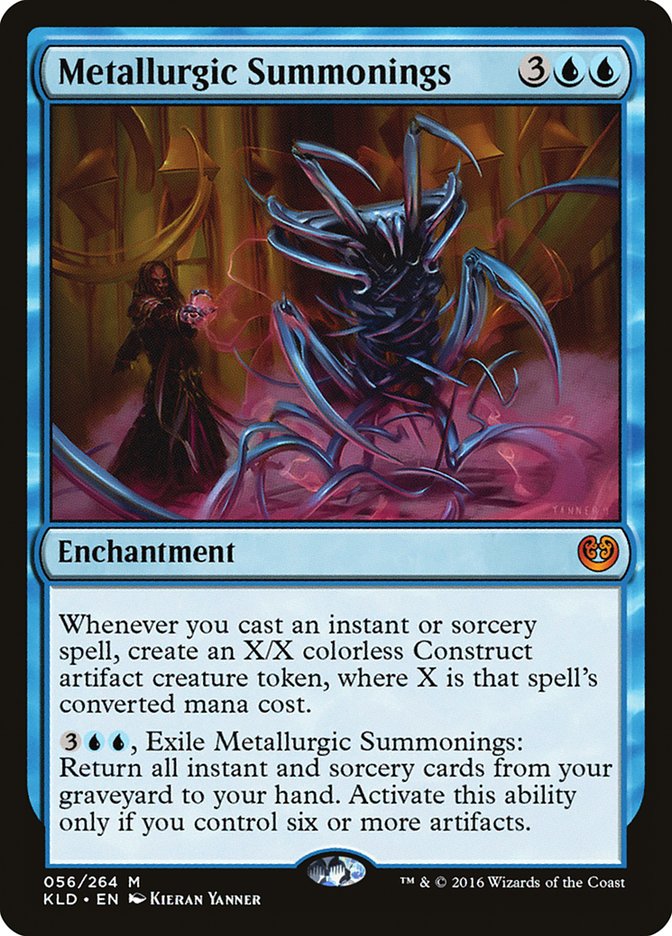 Metallurgic Summonings [Kaladesh] | Exor Games Summserside