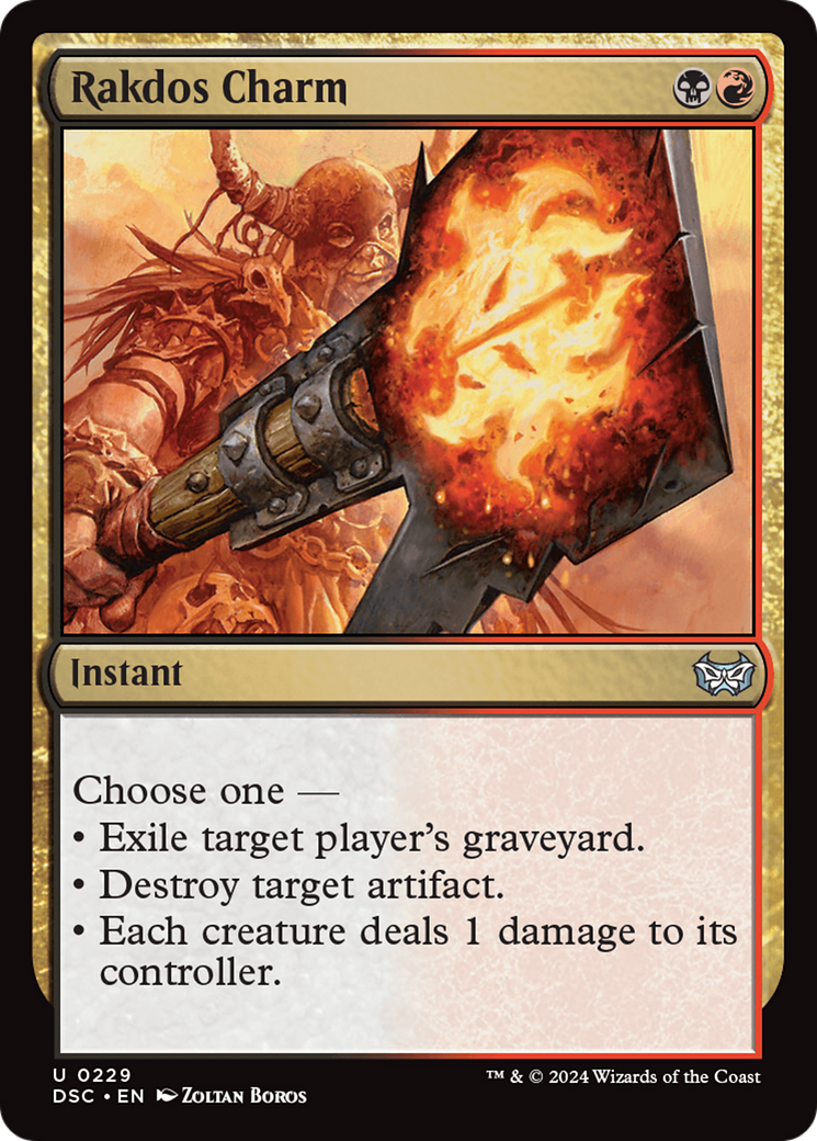 Rakdos Charm [Duskmourn: House of Horror Commander] | Exor Games Summserside