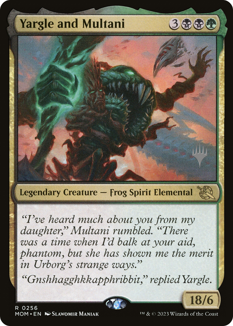 Yargle and Multani (Promo Pack) [March of the Machine Promos] | Exor Games Summserside