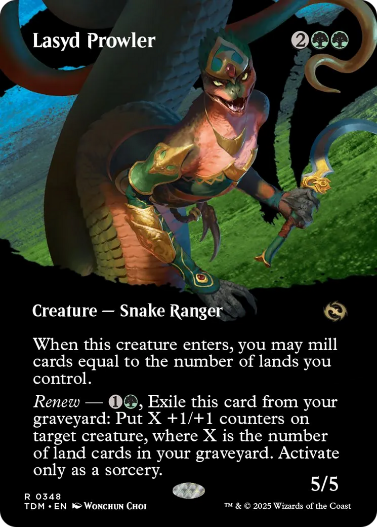 Lasyd Prowler (Borderless) [Tarkir: Dragonstorm] | Exor Games Summserside