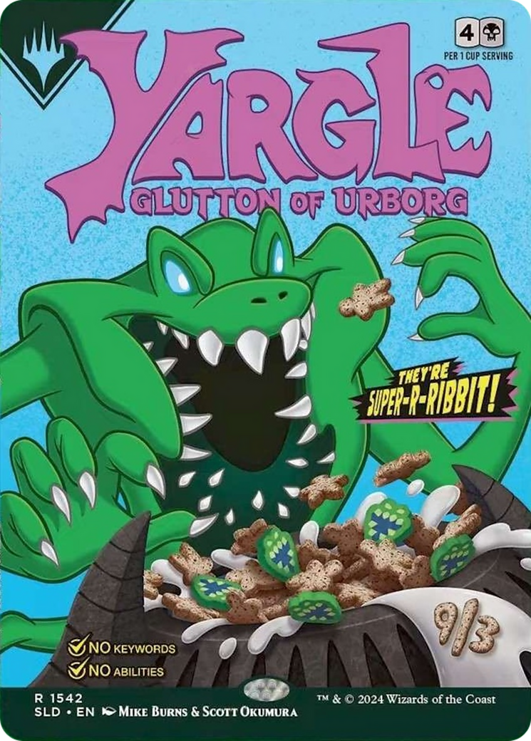 Yargle, Glutton of Urborg (Rainbow Foil) [Secret Lair Drop Series] | Exor Games Summserside