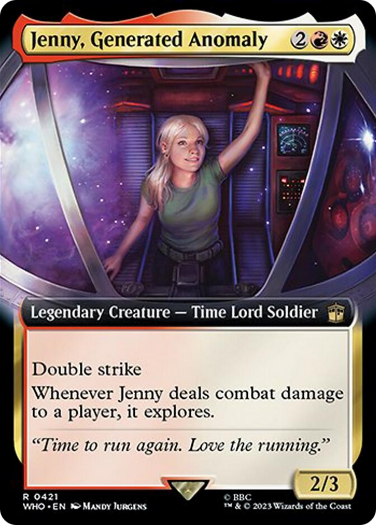 Jenny, Generated Anomaly (Extended Art) [Doctor Who] | Exor Games Summserside