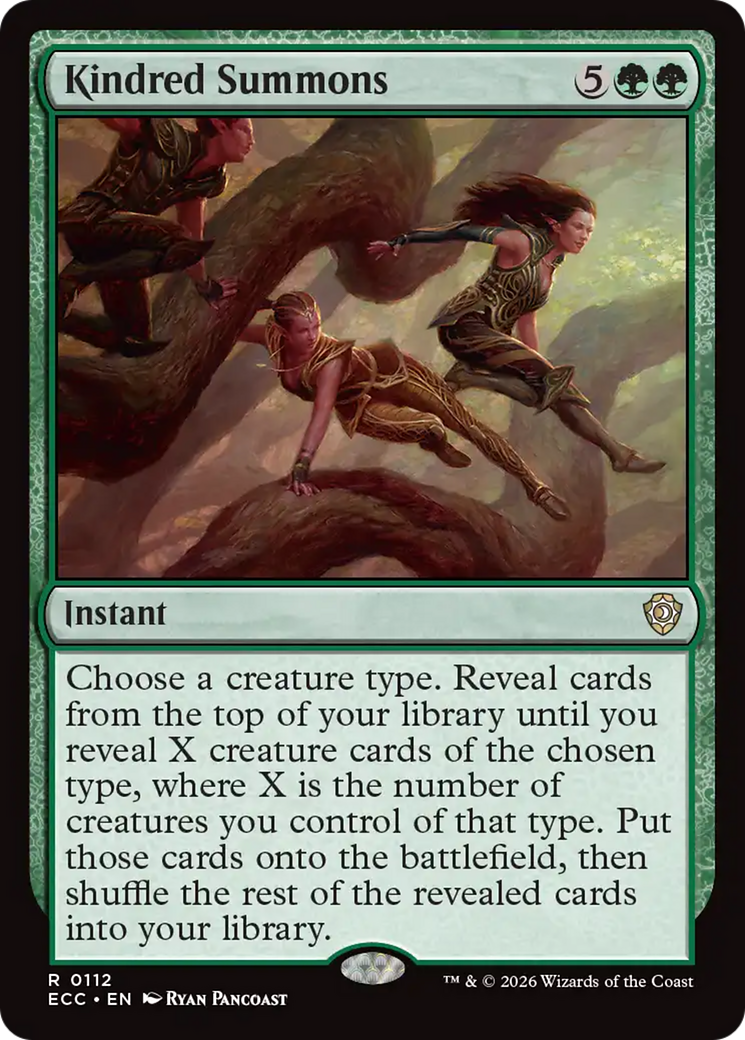 Kindred Summons [Lorwyn Eclipsed Commander] | Exor Games Summserside